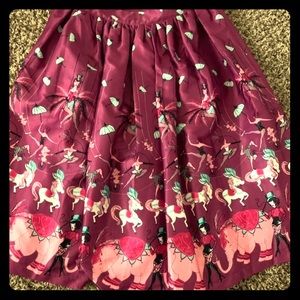 Rare Lindy Bop Circus Skirt